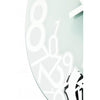 Nächste Zeit Nächstemime KLOK 8115 fiel, Ø43 cm, Wand, Silber