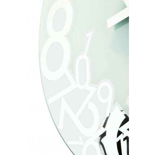 Nächste Zeit Nächstemime KLOK 8115 fiel, Ø43 cm, Wand, Silber