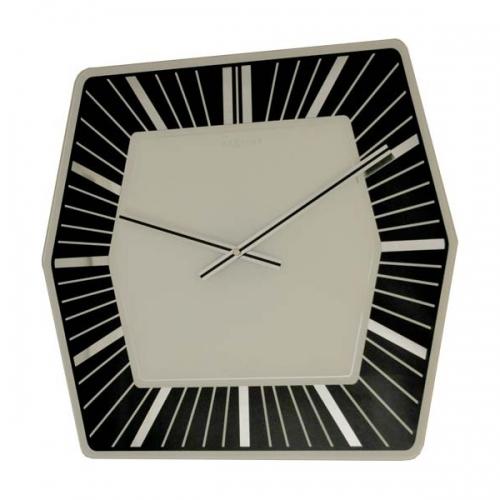 Nächste Zeit Nächstemime KLOK 8128ZW Hexagon, 43x43 cm, Wand, weiß
