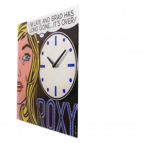 NEXTIME NEXTIME KLOK 8153 Kinodatum, 43x43,2 cm, Wand, schwarzer Multi-Farben