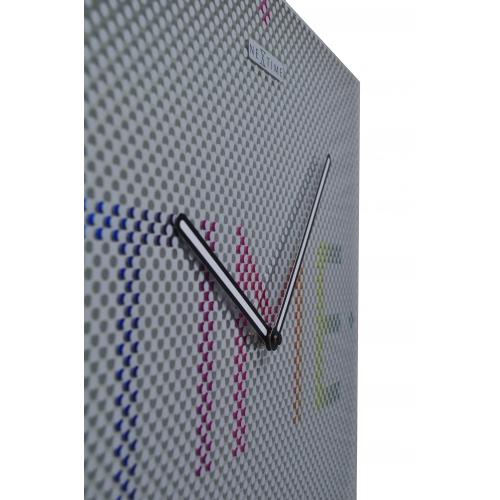 Nächste Zeit Nächste Zeit KLOK 8165 Mistery Time, 43x43 cm, Wand, Metall