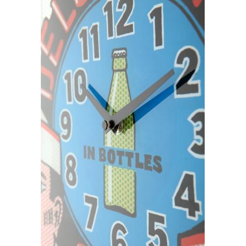 Nächste Zeit Nächstime KLOK 8167 Delux Diner, 43x43cm, Wand, Multi-Farben