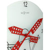 Nächste Zeit Nächstemime KLOK 8807 Windmil, Ø30 cm, Wand, weiß schwarz rot