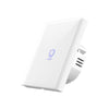 WOX WOX R7063 Wandleuchtenschalter, WiFi 2,4 GHz, Schuko, <= 800W, 10-30 m, weiß