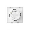 WOX WOX R7063 Wandleuchtenschalter, WiFi 2,4 GHz, Schuko, <= 800W, 10-30 m, weiß