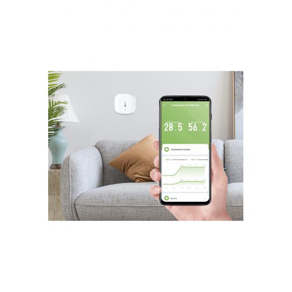 WOX WOX R7048 Feuchtigkeitstemperatursensor, Zigbee, weiß