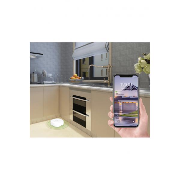 WOX WOX R7050 Wasserlecksensor, WiFi, Zigbee 3.0, IP67, 30 m, weiß
