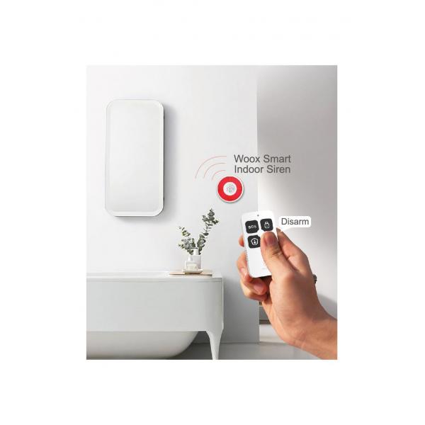 WOX WOX R7054 Fernbedienung, WiFi, Zigbee 3.0, Google Assistant Amazon Alexa, 30m, Weiß