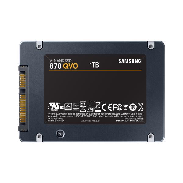 Samsung MZ-77Q1T0BW 870 QVO SSD, 1000 GB, 2,5, SATA3 6 GBBE, V-NAND MLC, 560 MB S., 98000 IOPS