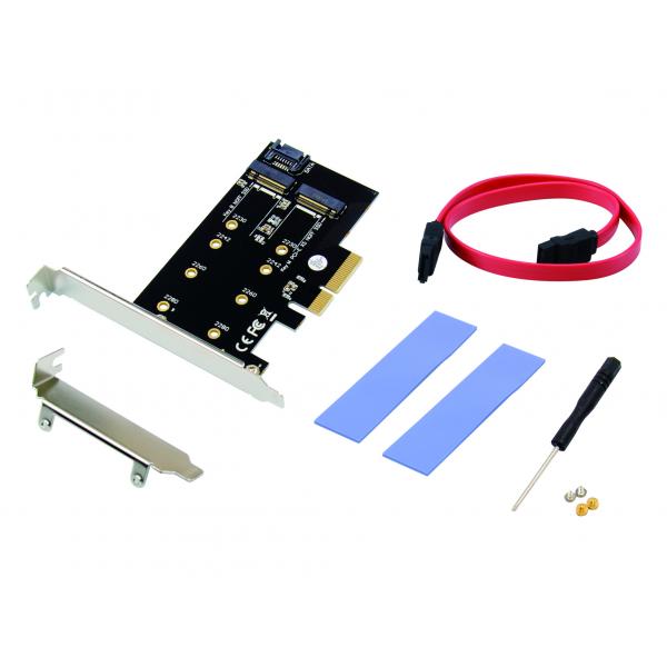 Concepttronic Concepttronic EMRICK05B M.2 NVME SSD -Adapter, PCIe 3.0, M.2, Passiv, China, 32 Gbit s