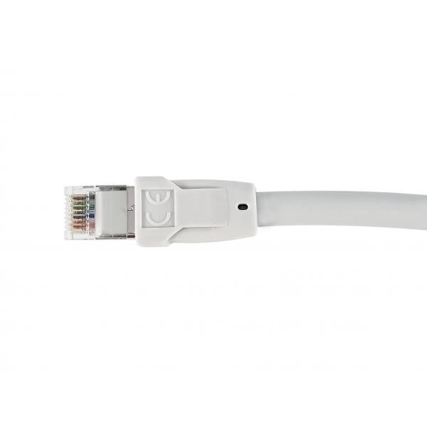 Ausrüstungsausrüstung 608011 Patch-Kabel, CAT8.1, S FTP (S-STP) RJ-45, RJ-45, Grau, 2 m