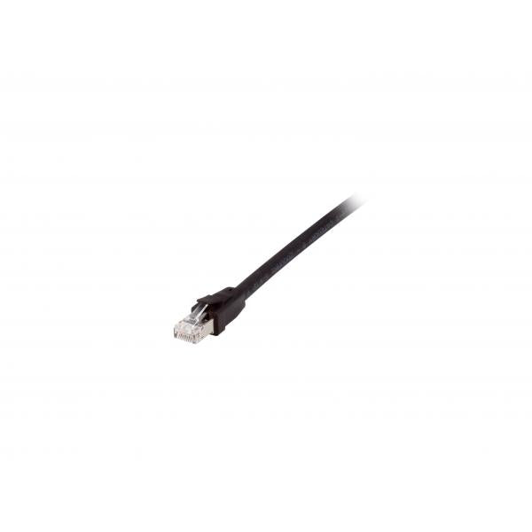 Ausrüstungsausrüstung 608054 Patch-Kabel, CAT8.1, S FTP (S-STP) RJ-45, RJ-45, Schwarz, 5m