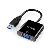 Ausrüstungsausrüstung 133384 USB 3.0 bis VGA-Adapter, 1080p, USB 3.2 Gen 1, USB Typ-A, VGA (D-Sub) Ausgang - afbeelding 1