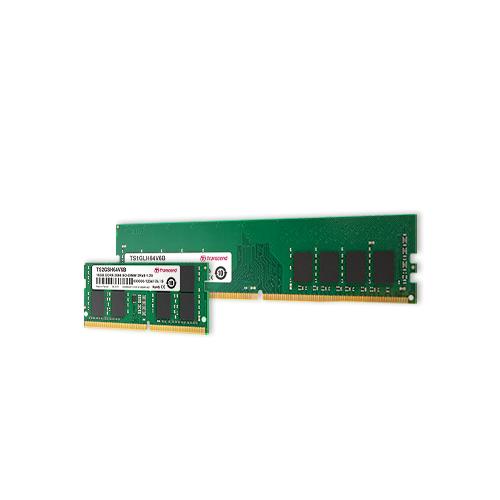 Transzend JM3200HLG-8G Jetram U-DIMM, 8 GB, DDR4, 3200 MHz, 1RX16, 1GX16, CL22, 1,2 V