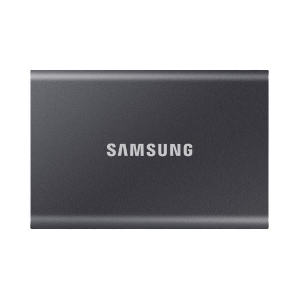 Samsung MU-PC500T WW T7 Tragbares SSD, 500 GB, USB-Typ-C, 3,2 Gen 2, 1000 MB S, Passwort, Grau