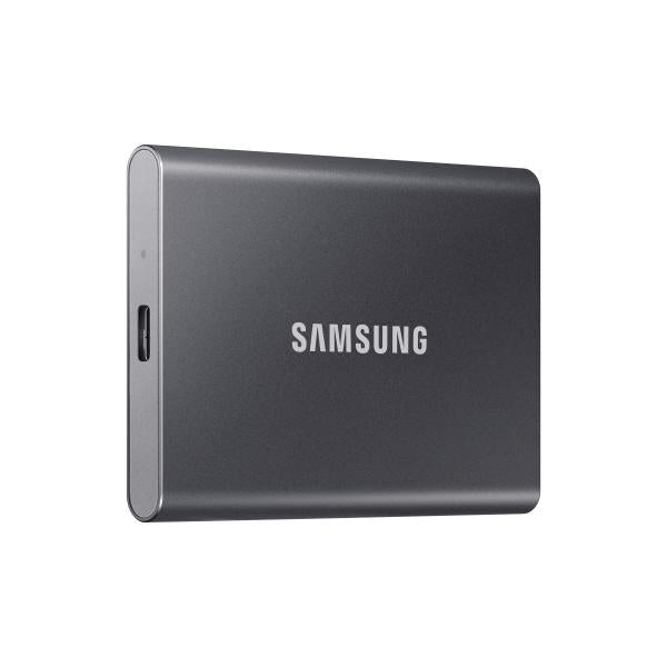 Samsung MU-PC500T WW T7 Tragbares SSD, 500 GB, USB-Typ-C, 3,2 Gen 2, 1000 MB S, Passwort, Grau