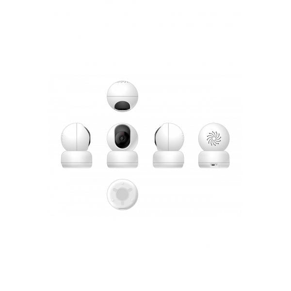 WOX WOX R4040PTZ PTZ Innenkamera, WiFi, 1080p, 360 °, Pan Tilt Zoom, weiß
