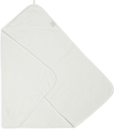 Jollein – Badeumhang – Beige – 100 % Frottee-Baumwolle – Babyhandtuch mit Badeumhang, Schal, Badeponcho – 75 x 75 cm