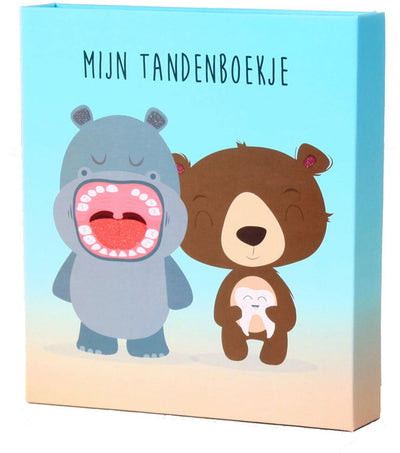 Toothwonders – Nil- und Bärenzahnbuch – praktischer Beißhalter mit Magnetverschluss