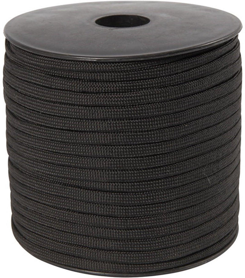 Creativ Company Makrameeschnur, B: 5 mm, schwarz, 50 m 1 Rolle