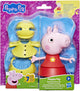 Hasbro Peppa Wutz Spielzeug, 15 cm große Peppa Rainy Day-Anziehfigur mit 6 modischen Accessoires, Kleinkindspielzeug, ab 3 Jahren