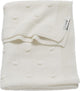 Meyco Baby Knots Kinderbettdecke – gebrochenes Weiß – 100 x 150 cm – 1,0 Tog