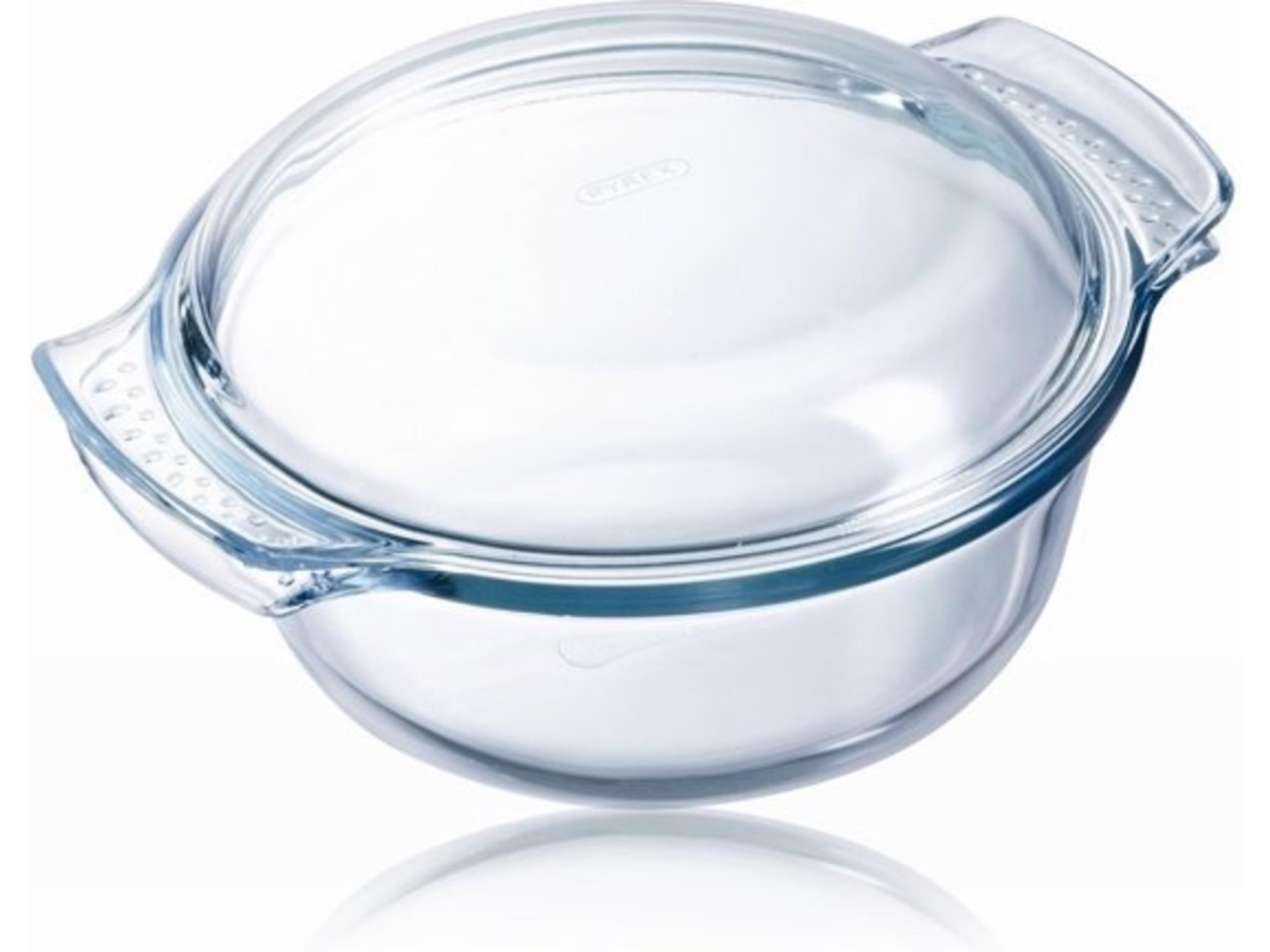Pyrex runde Auflaufform mit Deckel 1,4Ltr