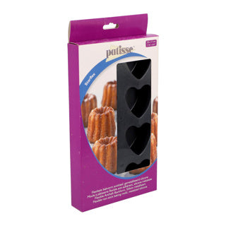 Patisse Starflex Mini Herzform 8 Kompartimente 29 x 17 cm