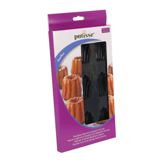 Patisse Patisse Madeleineikam 9 Vaks 29x17 cm schwarzes Silikon