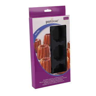 Patisse Starflex Mini -Kuchen Form 6 Fächer 29 x 17 cm