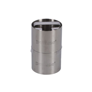 Patisse Patisse-Garnierringe mit Expresslern 7x5,5 cm 3-teiliger Edelstahl