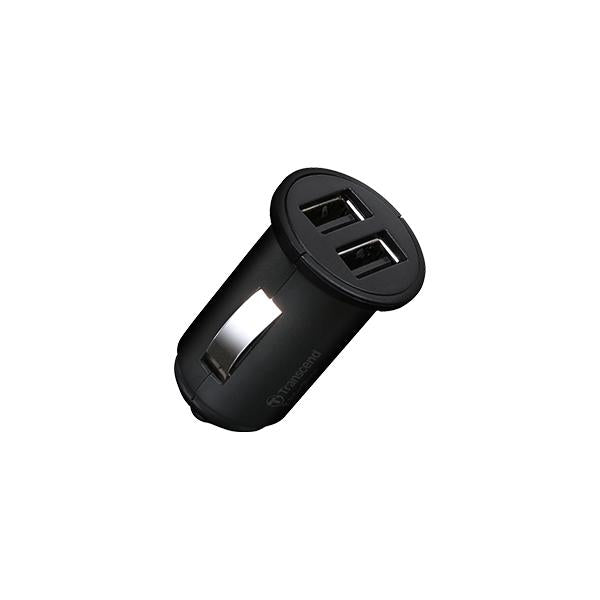 Transcend Transcend TS-DPL3 Dual USB-Auto-Ladegerät für DrivePro, 8m 4m Kabel, USB Typ A bis Micro B