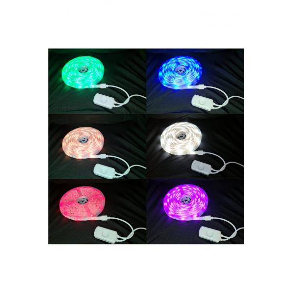 WOX WOX R5093 LED -Streifen, 5 m, 1000 lm, volle Farbe RGB + Warm White 1000