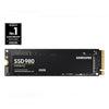 Samsung MZ-V8V500BW 980 SSD, 500 GB, PCLE 3.0, NVME M.2, 3500 3000 MB s