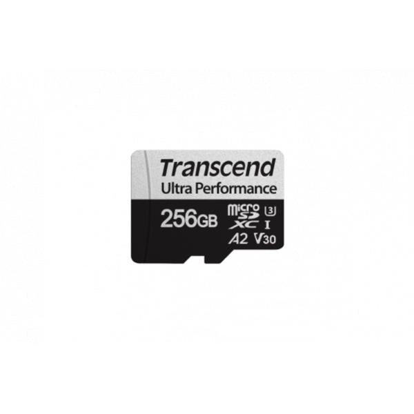 Transzend TS64GUSD340S 64 GB MicroSD W Adapter UHS-I U3 A2 Ultra Performance, 160 80 MB s