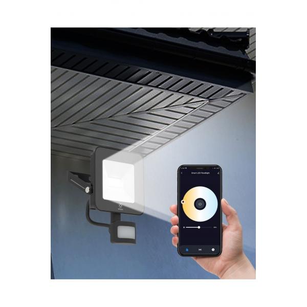 WOX WOX R5113 Flutlicht mit PIR -Sensor ist Ihr einzigartiger Partner für die Sicherheit im Freien.