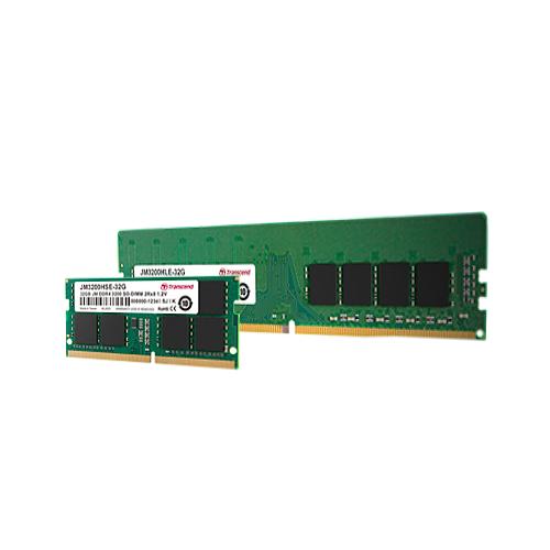 Transcend Transcend JM3200HLB-16G Jetram 16 GB, DDR4, U-DIMM, 3200 MHz, 2RX8, 1GX8, CL22, 1,2 V
