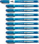 Stabilo worker+ bunt - Tintenroller 0,5 mm - Blau - Karton à 10 Stück