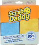 Scrub Daddy Mikrofasertücher ultraweich – Blau und Gelb – 1 Stück
