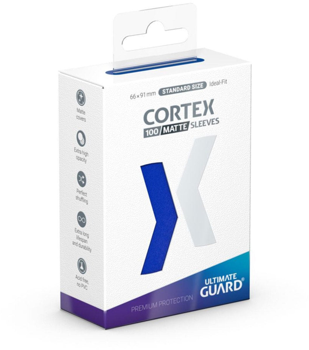 Ultimate Guard Cortex Sleeves matt Standardgröße (100) – blau