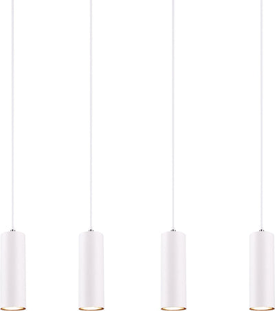 Trio Marley - Hängelampe - weiß - exkl. 4x gu10 3w - höhenverstellbar