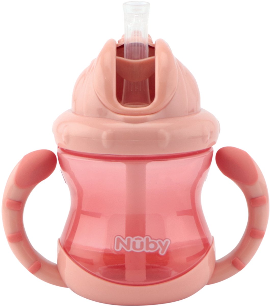 Nûby Nuby Flip-it Trinkbecher - 240 ml - Rosa