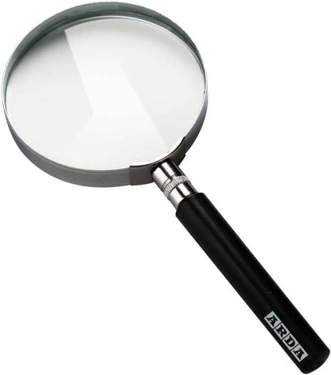 Arda 631 - Lupe 75 mm - Zoom 3x - Schwarz