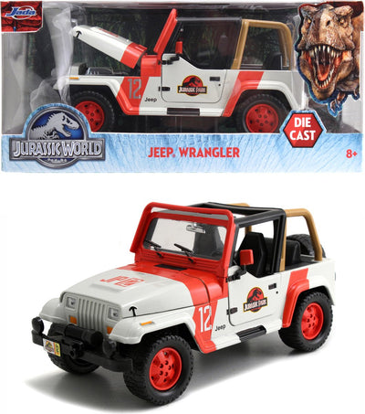Jada Toys Jada Die Besetzung Jurassic World 1992 Jeep Wrangler 1:24