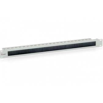 Ausrüstungsausrüstung 327411 Pinselplatte, Schwarz (RAL 9005) Pinselplatte, Schwarz, 1H, 48,3 cm (19) 44 mm, 92,3 mm