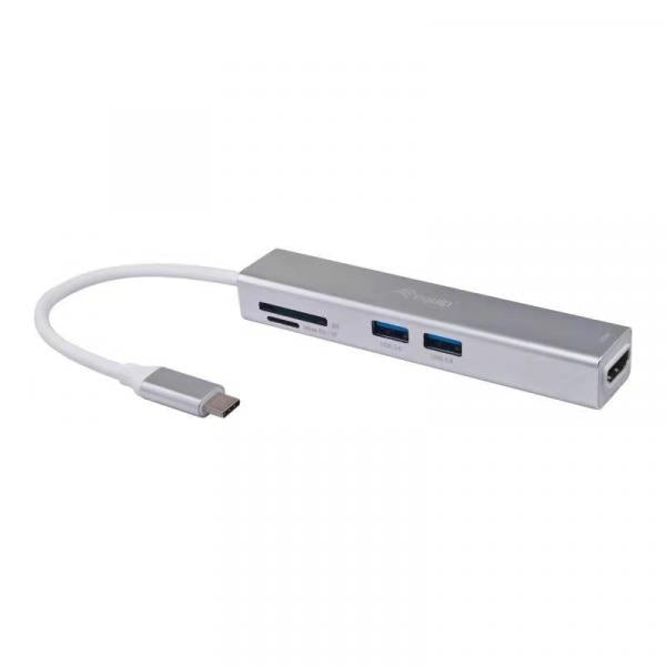 Ausrüstungsausrüstung 133480USB-C 5in 1 Multifunktioneller Adapter