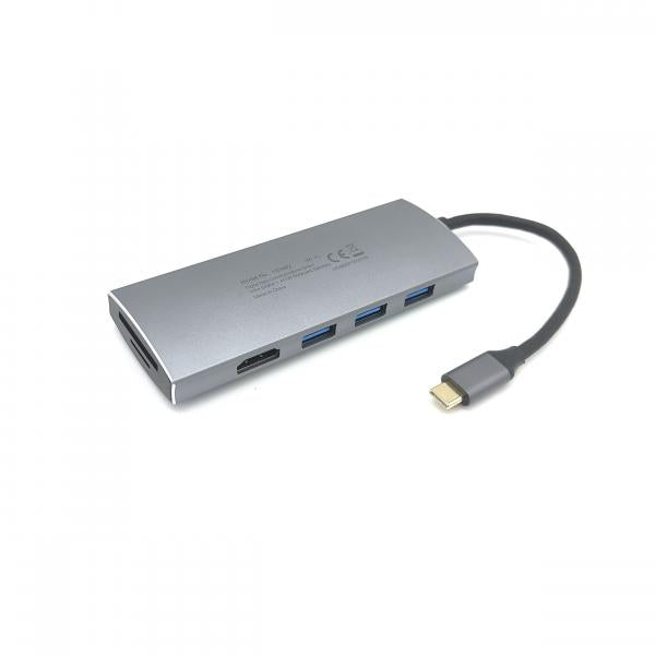 Ausrüstungsausrüstung 133482 USB-C 7in 1 Multifunktioneller Adapter