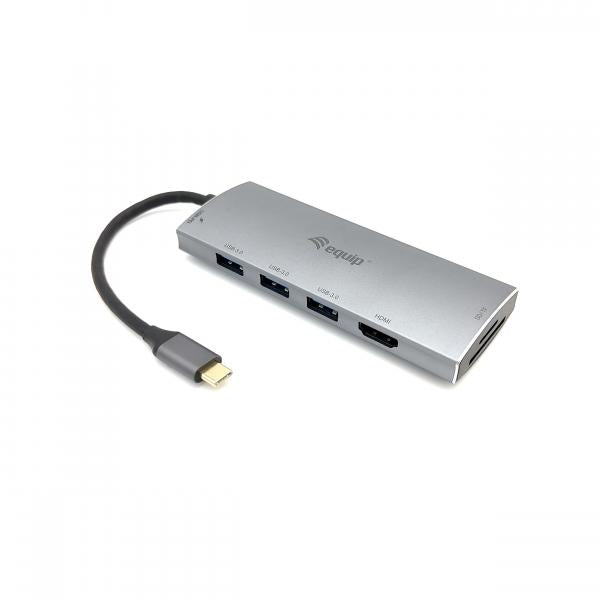 Ausrüstungsausrüstung 133482 USB-C 7in 1 Multifunktioneller Adapter
