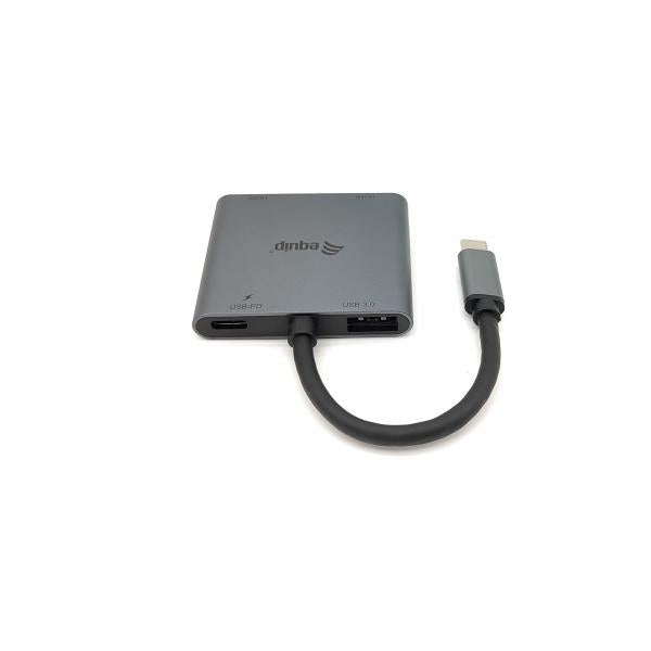 Ausrüstungsausrüstung 133484 USB-C 4 in 1 Dual HDMI-Adapter