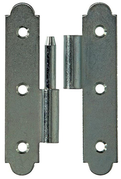 Mack 1013260 - 2 spanische Scharniere links verzinkt H 90 x B 50 mm | 5 Stück
